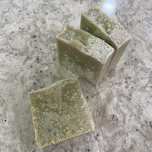 Mint Eucalyptus Goat Milk & Sea Salt Soap Bar