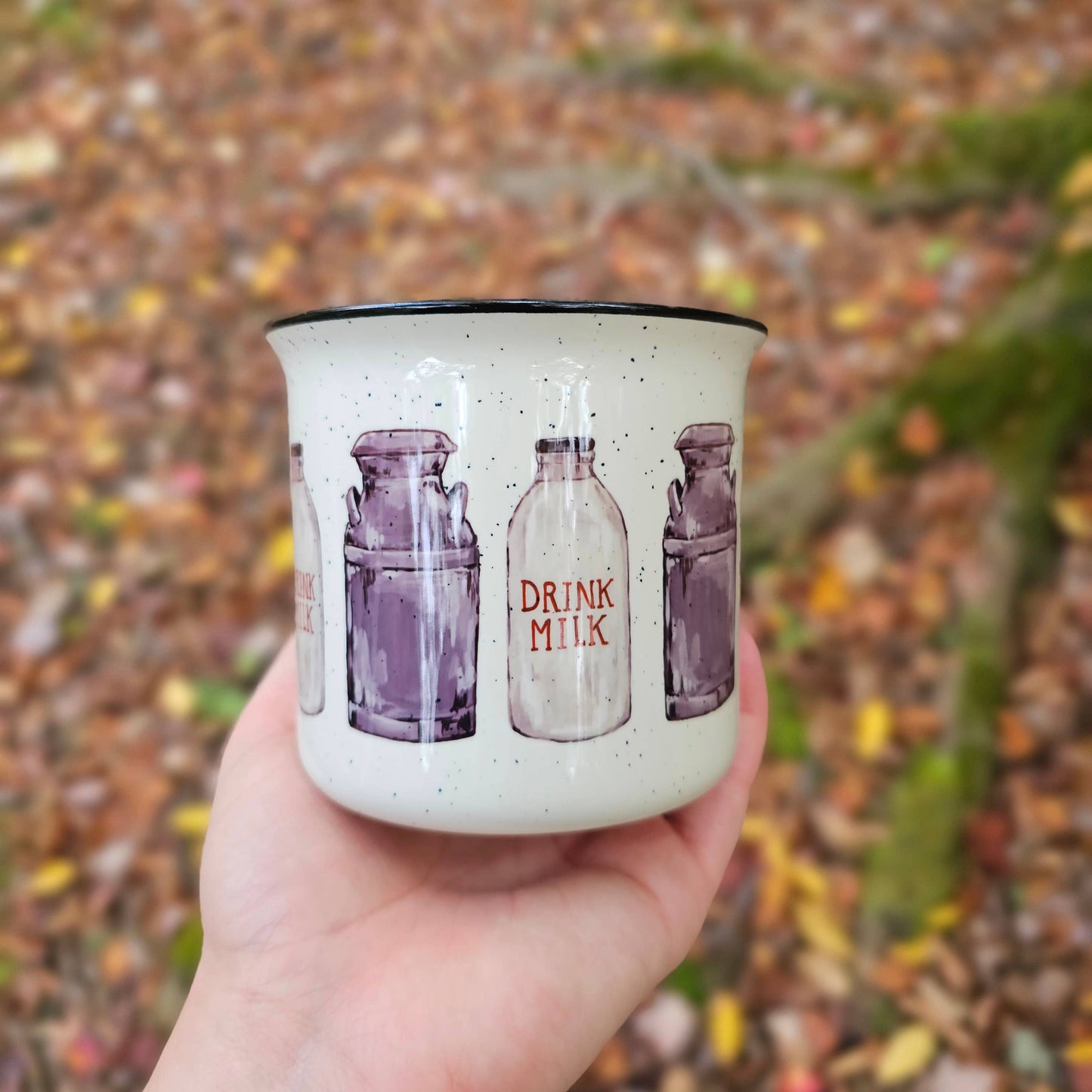 Drink Milk Coffee Mug : White Mug