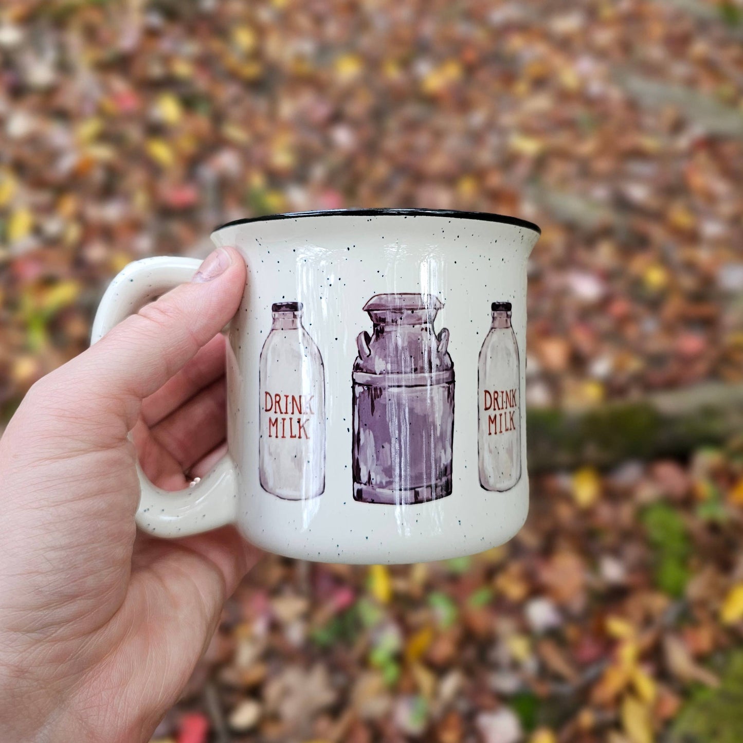 Drink Milk Coffee Mug : White Mug