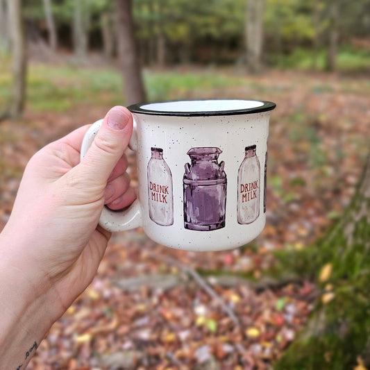 Drink Milk Coffee Mug : White Mug